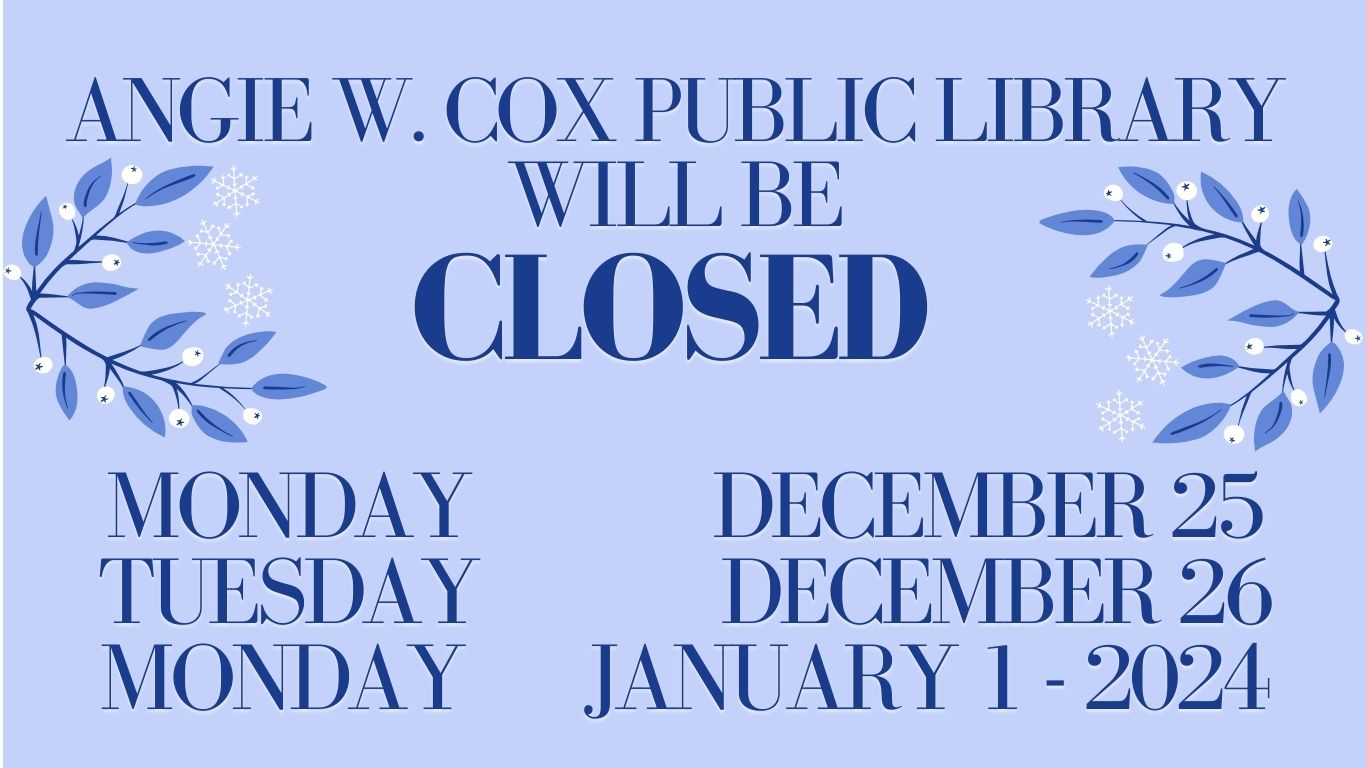 Winter Closed Dates