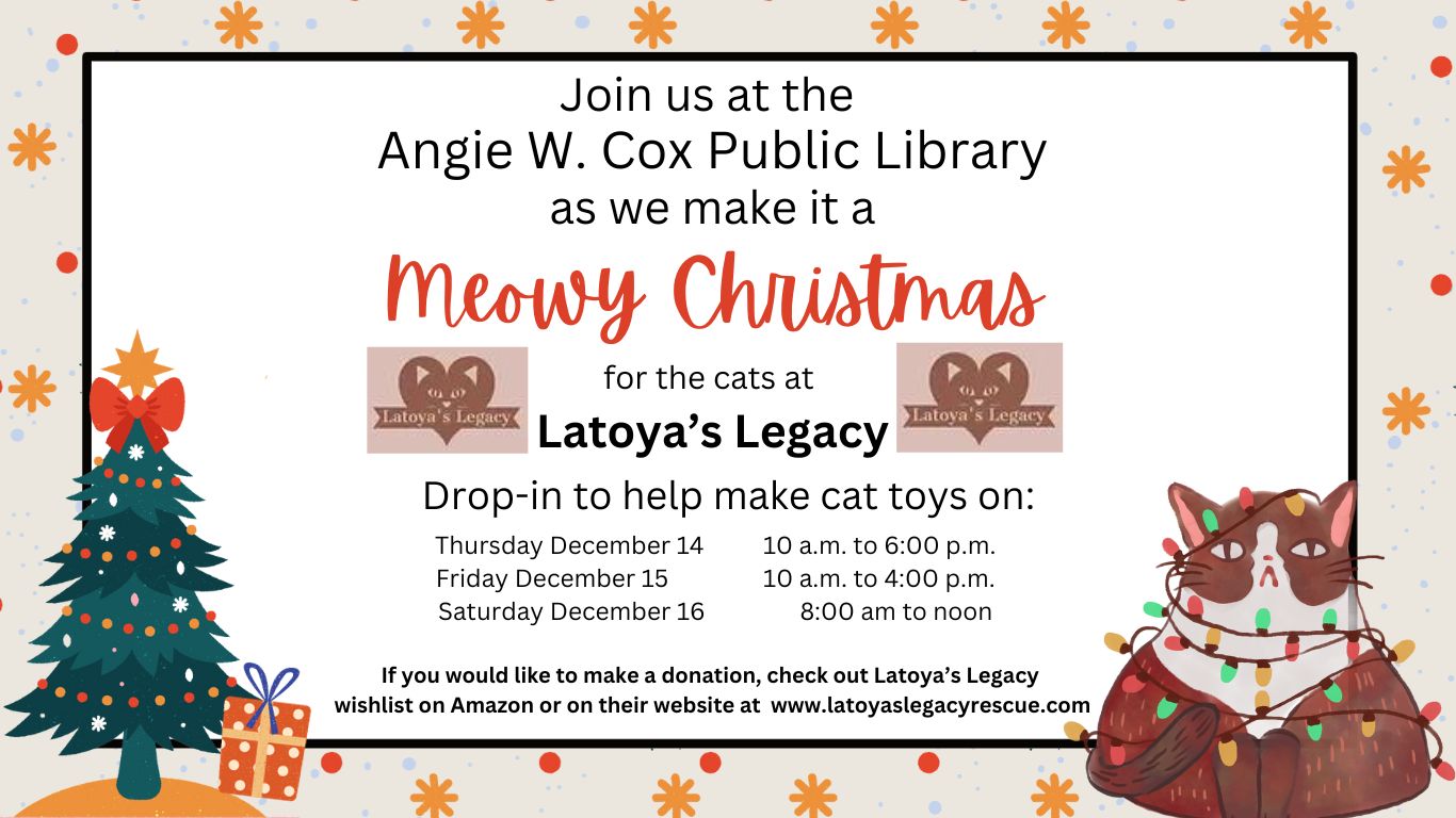 Meowy Christmas for the cats at Latoya’s Legacy