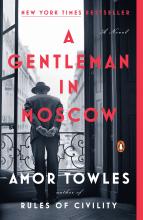 Image of A Gentleman in Moscow book cover.